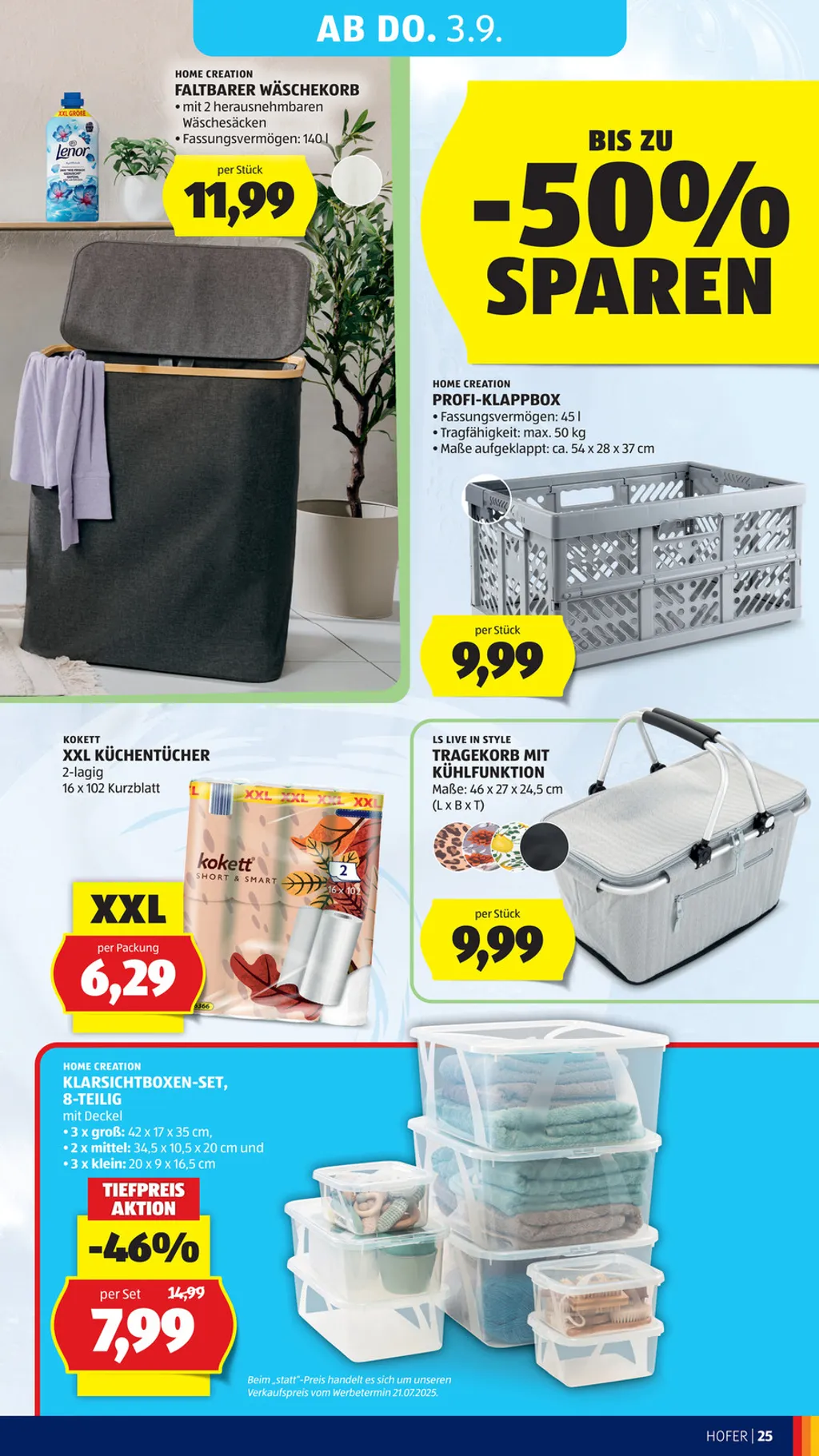 Hofer Flugblatt ab 28.08.2026 (Freitag)