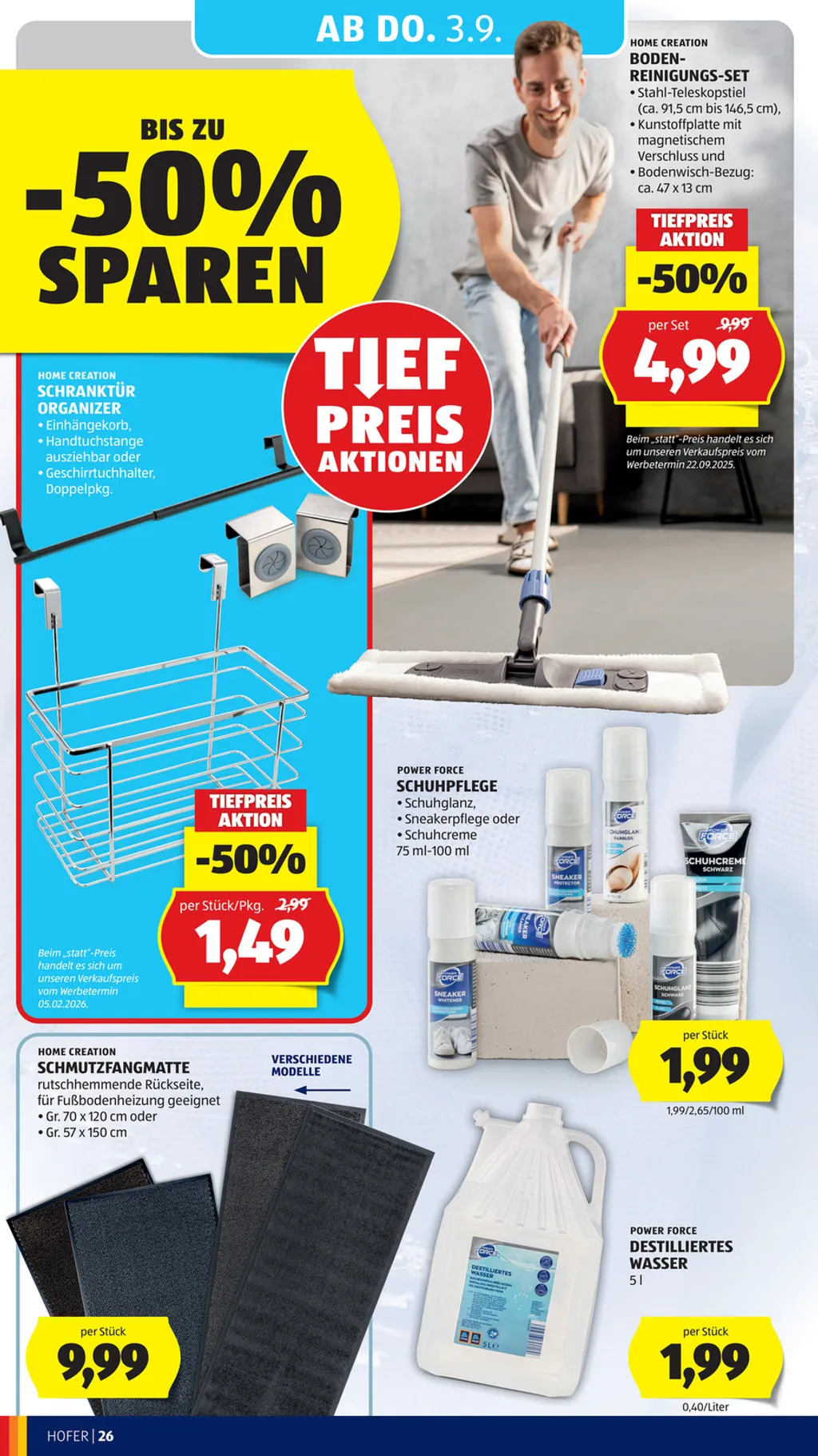 Hofer Flugblatt ab 28.08.2026 (Freitag)