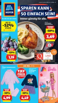Hofer Flugblatt ab 18.09.2026 (Freitag)