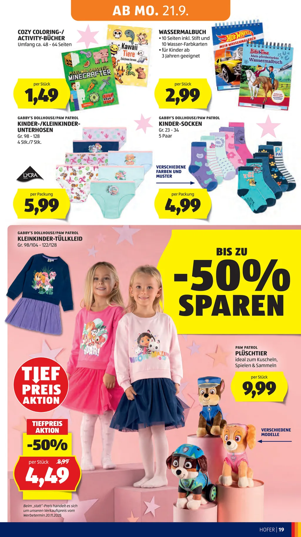 Hofer Flugblatt ab 18.09.2026 (Freitag)