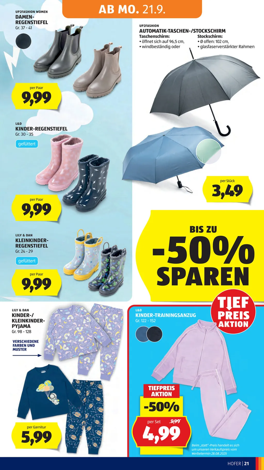 Hofer Flugblatt ab 18.09.2026 (Freitag)