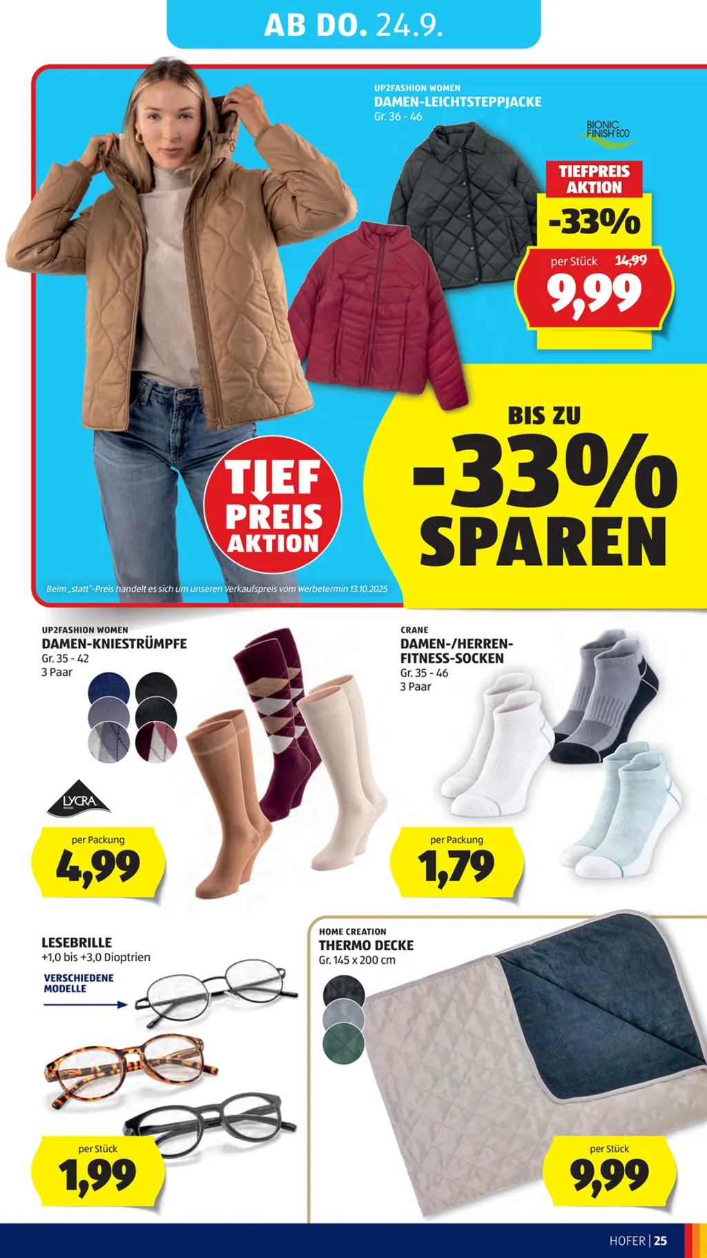 Hofer Flugblatt ab 18.09.2026 (Freitag)