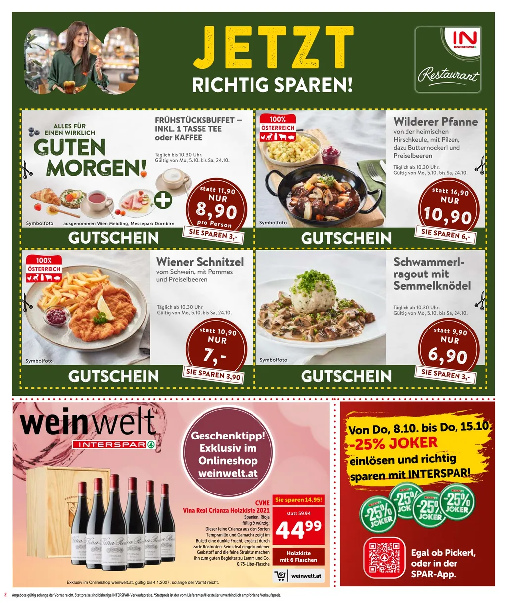 Interspar Flugblatt ab 08.10.2026 (Donnerstag)