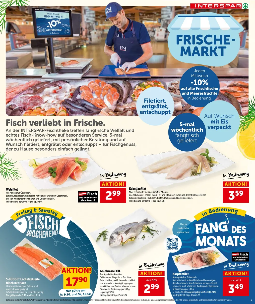Interspar Flugblatt ab 08.10.2026 (Donnerstag)