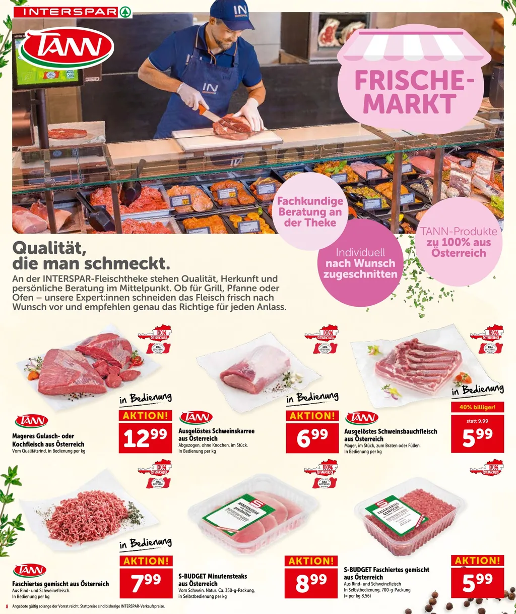 Interspar Flugblatt ab 08.10.2026 (Donnerstag)