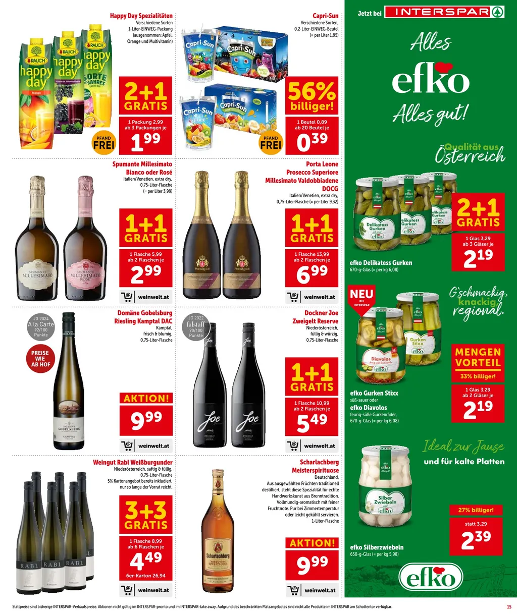 Interspar Flugblatt ab 08.10.2026 (Donnerstag)