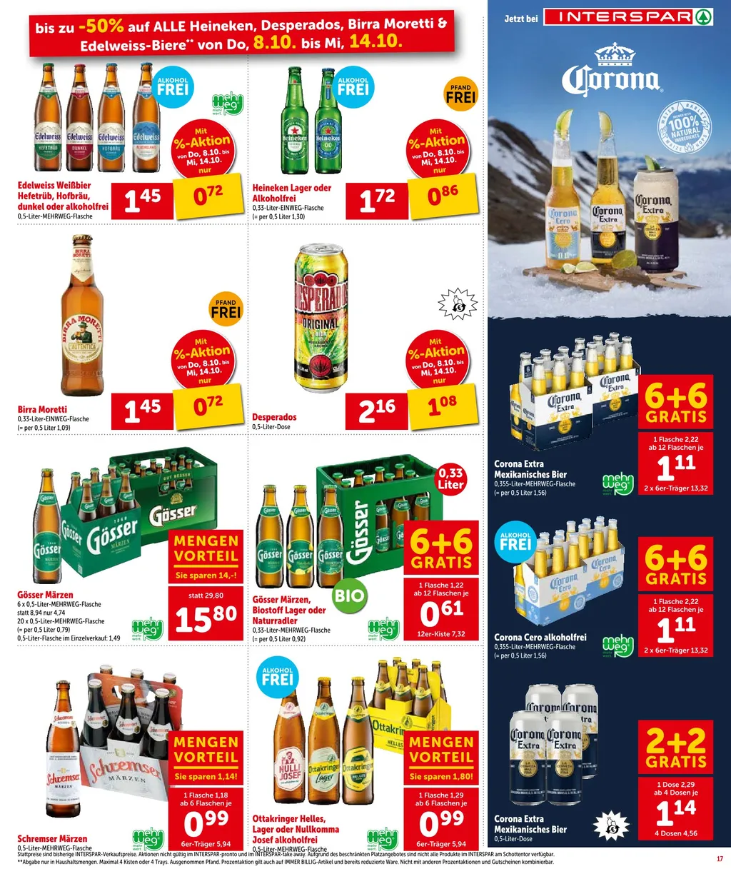 Interspar Flugblatt ab 08.10.2026 (Donnerstag)