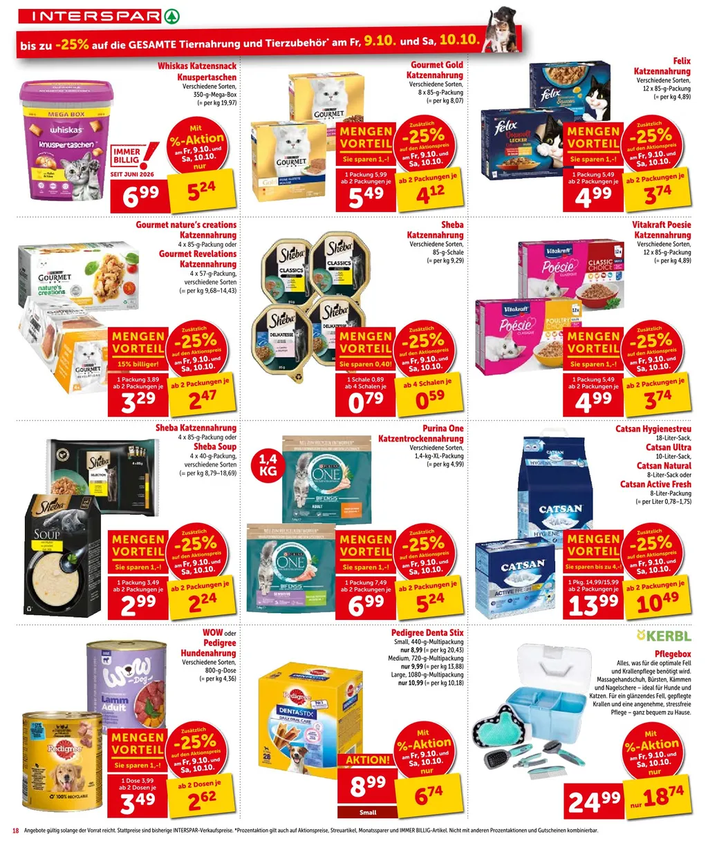 Interspar Flugblatt ab 08.10.2026 (Donnerstag)
