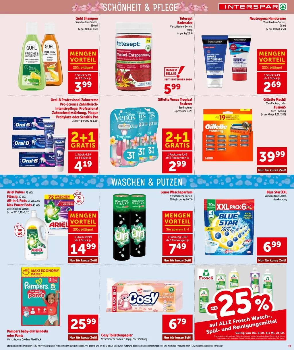 Interspar Flugblatt ab 08.10.2026 (Donnerstag)