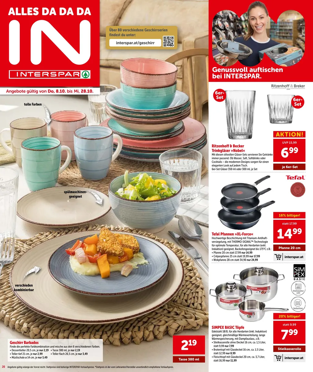 Interspar Flugblatt ab 08.10.2026 (Donnerstag)