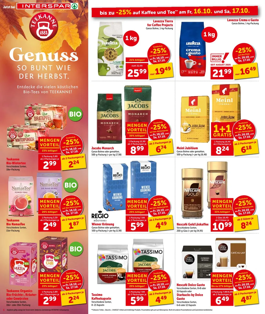Interspar Flugblatt ab 15.10.2026 (Donnerstag)