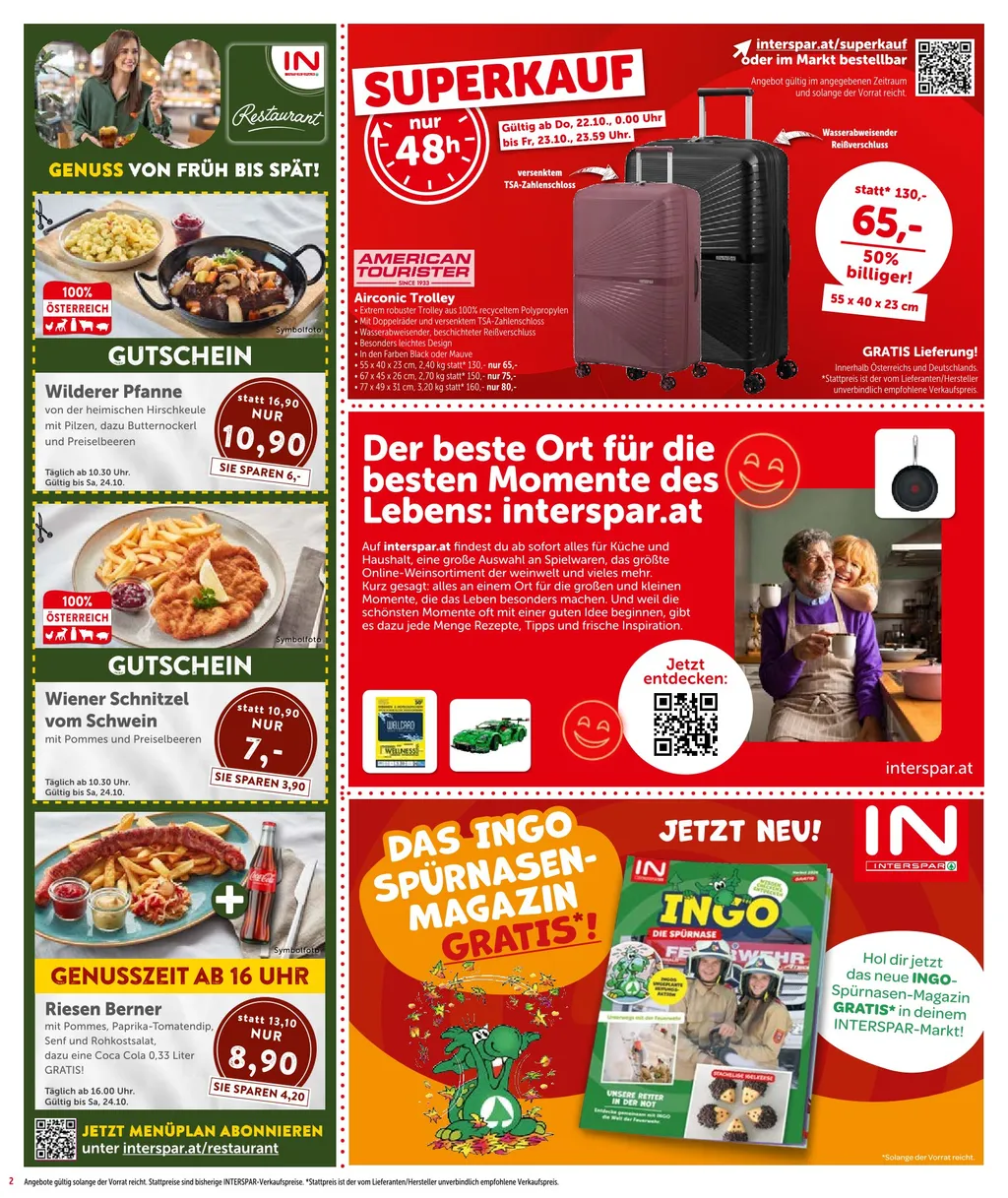 Interspar Flugblatt ab 22.10.2026 (Donnerstag)