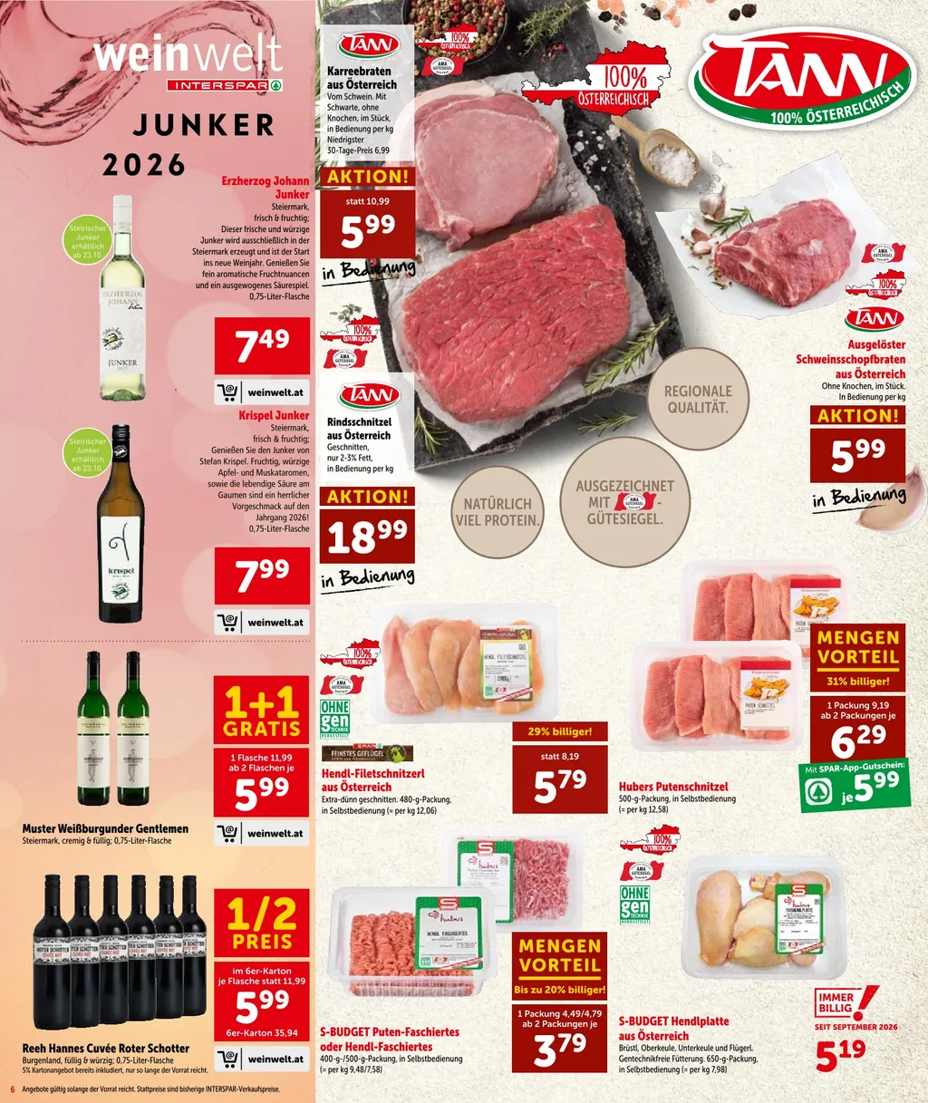 Interspar Flugblatt ab 22.10.2026 (Donnerstag)