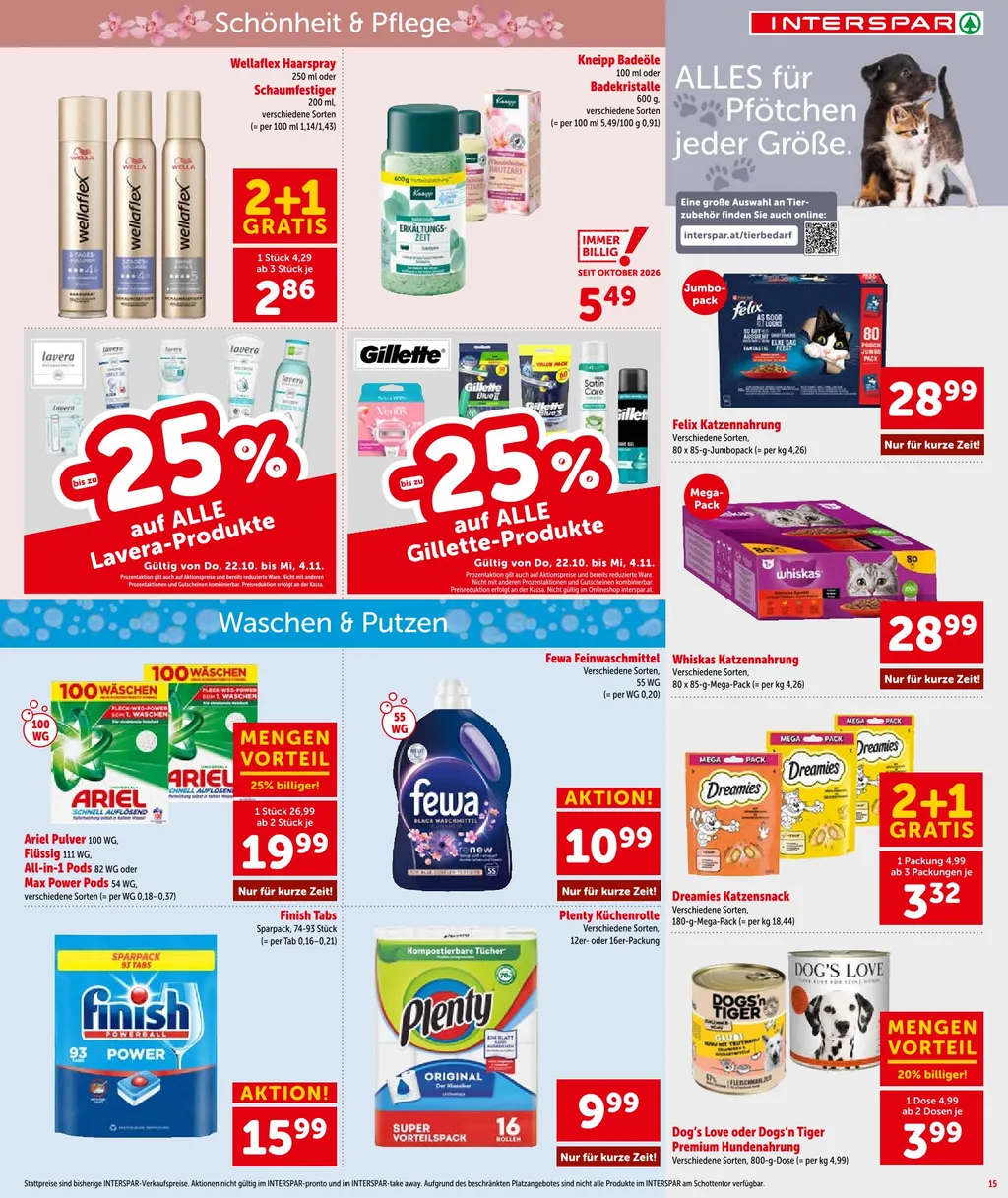 Interspar Flugblatt ab 22.10.2026 (Donnerstag)
