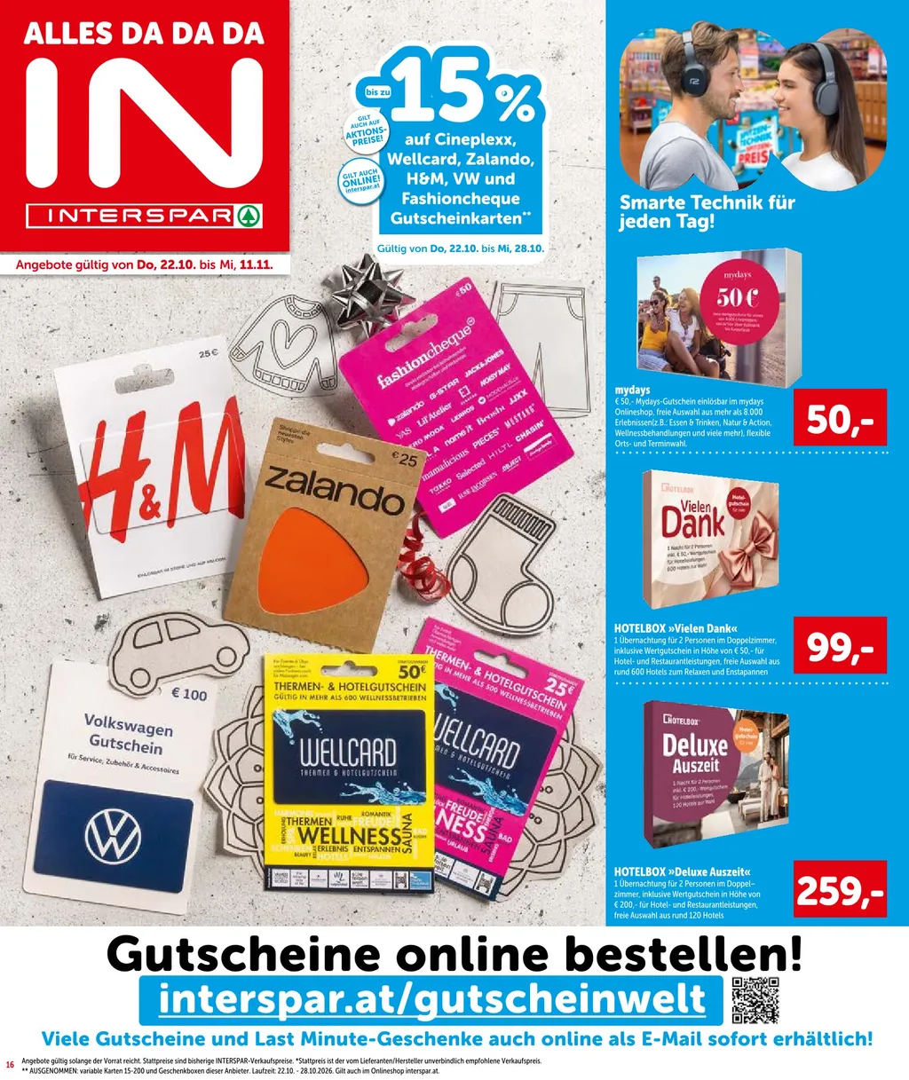 Interspar Flugblatt ab 22.10.2026 (Donnerstag)
