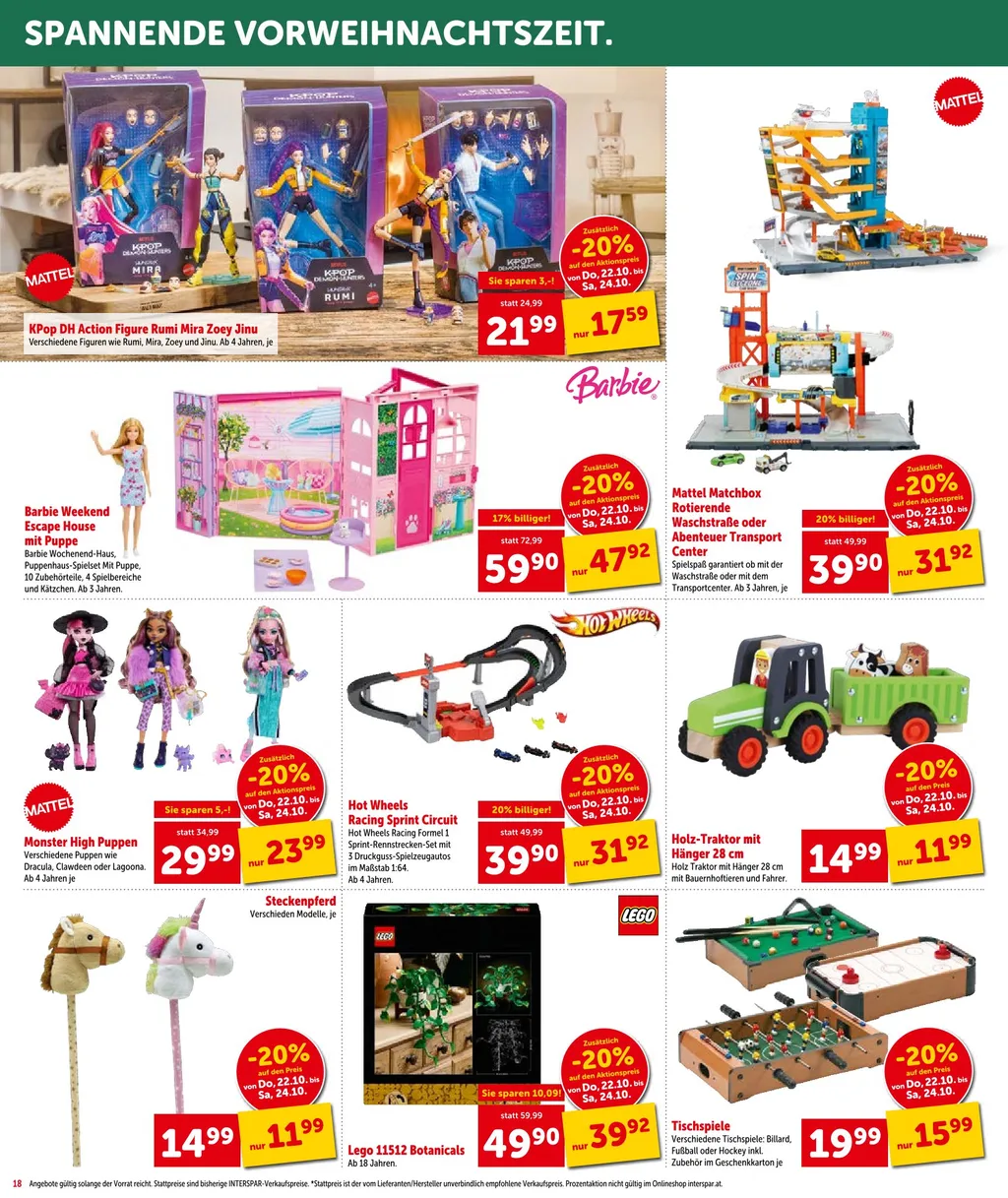 Interspar Flugblatt ab 22.10.2026 (Donnerstag)