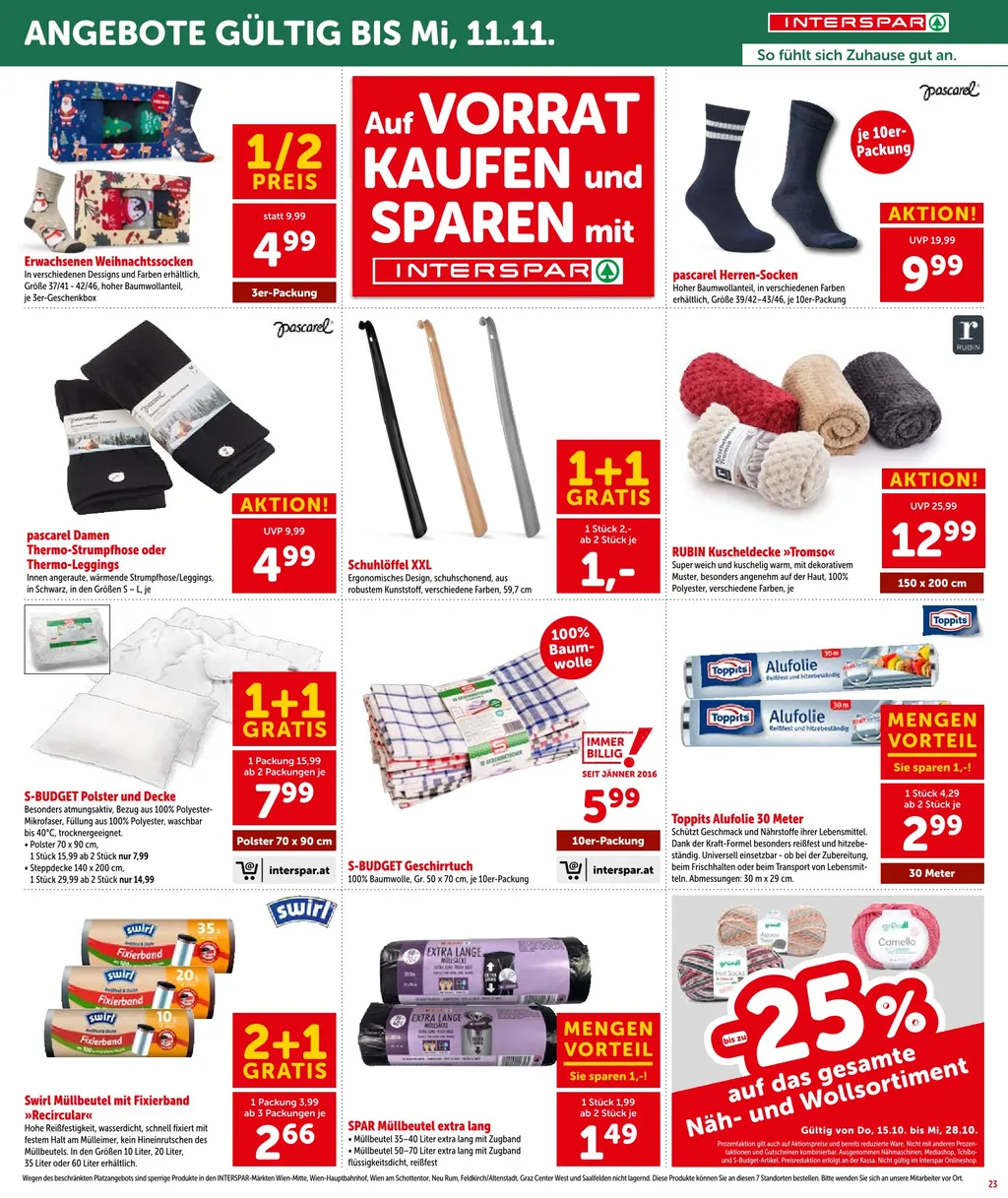 Interspar Flugblatt ab 22.10.2026 (Donnerstag)