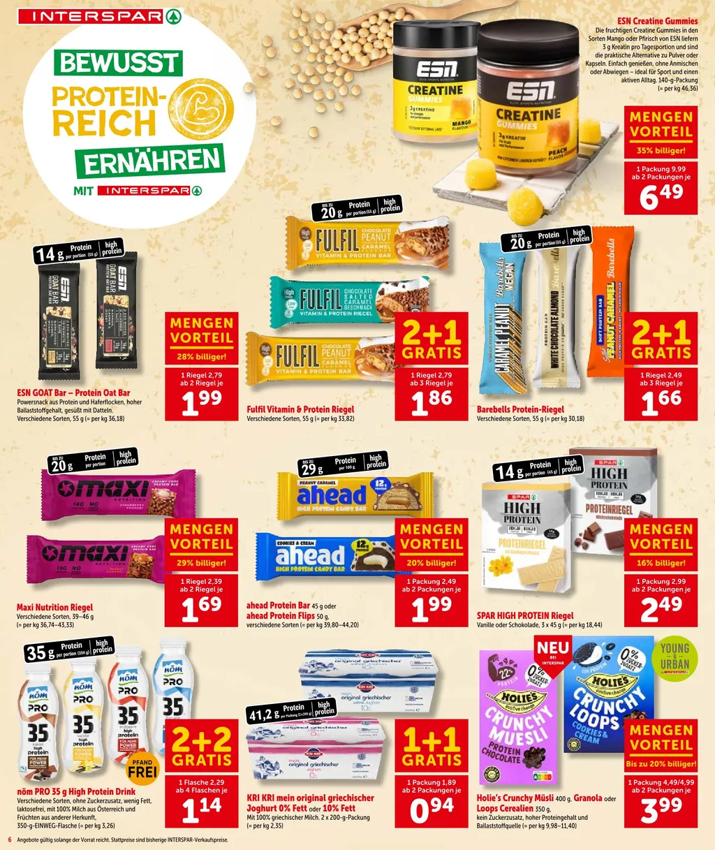 Interspar Flugblatt ab 29.10.2026 (Donnerstag)
