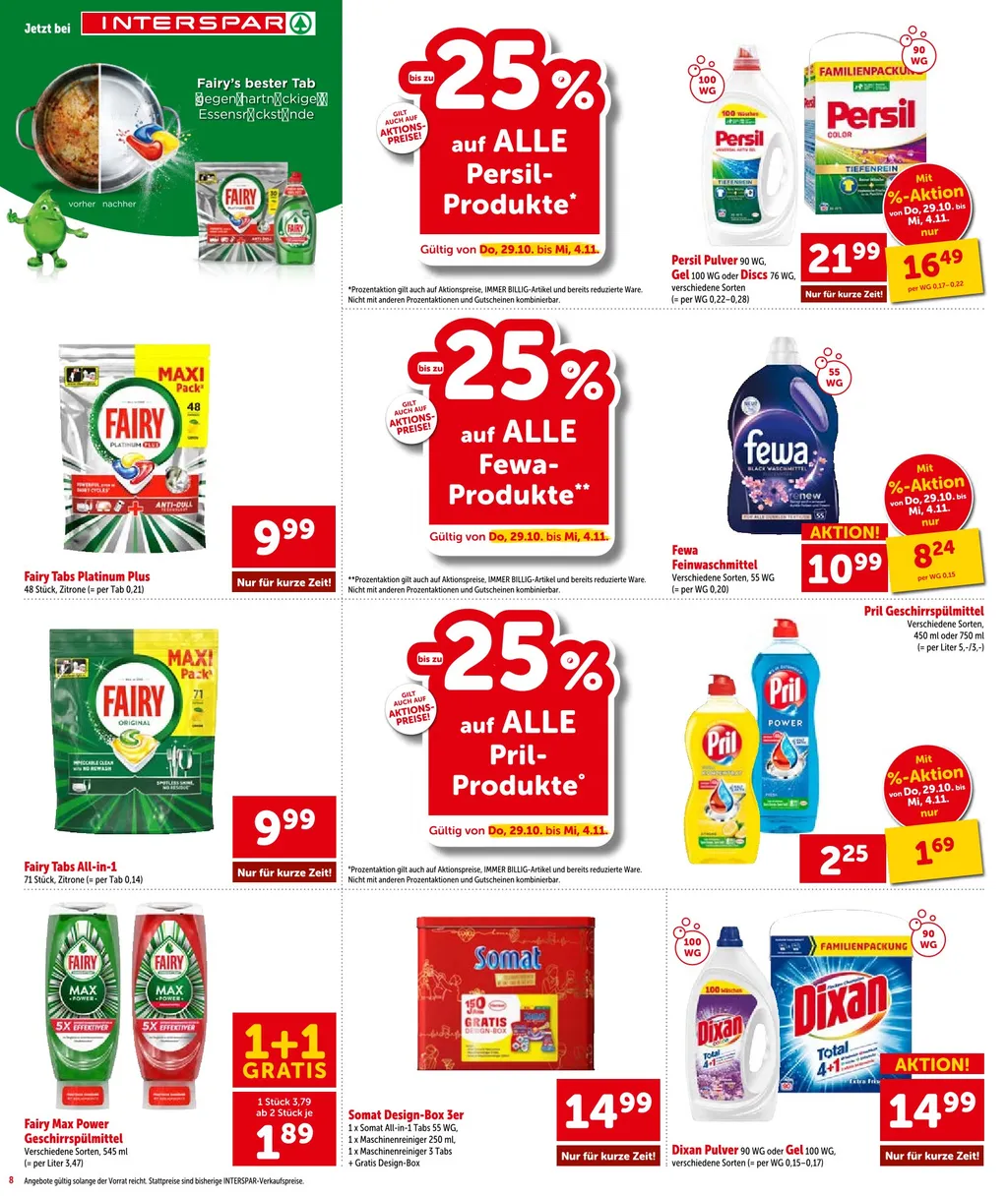Interspar Flugblatt ab 29.10.2026 (Donnerstag)