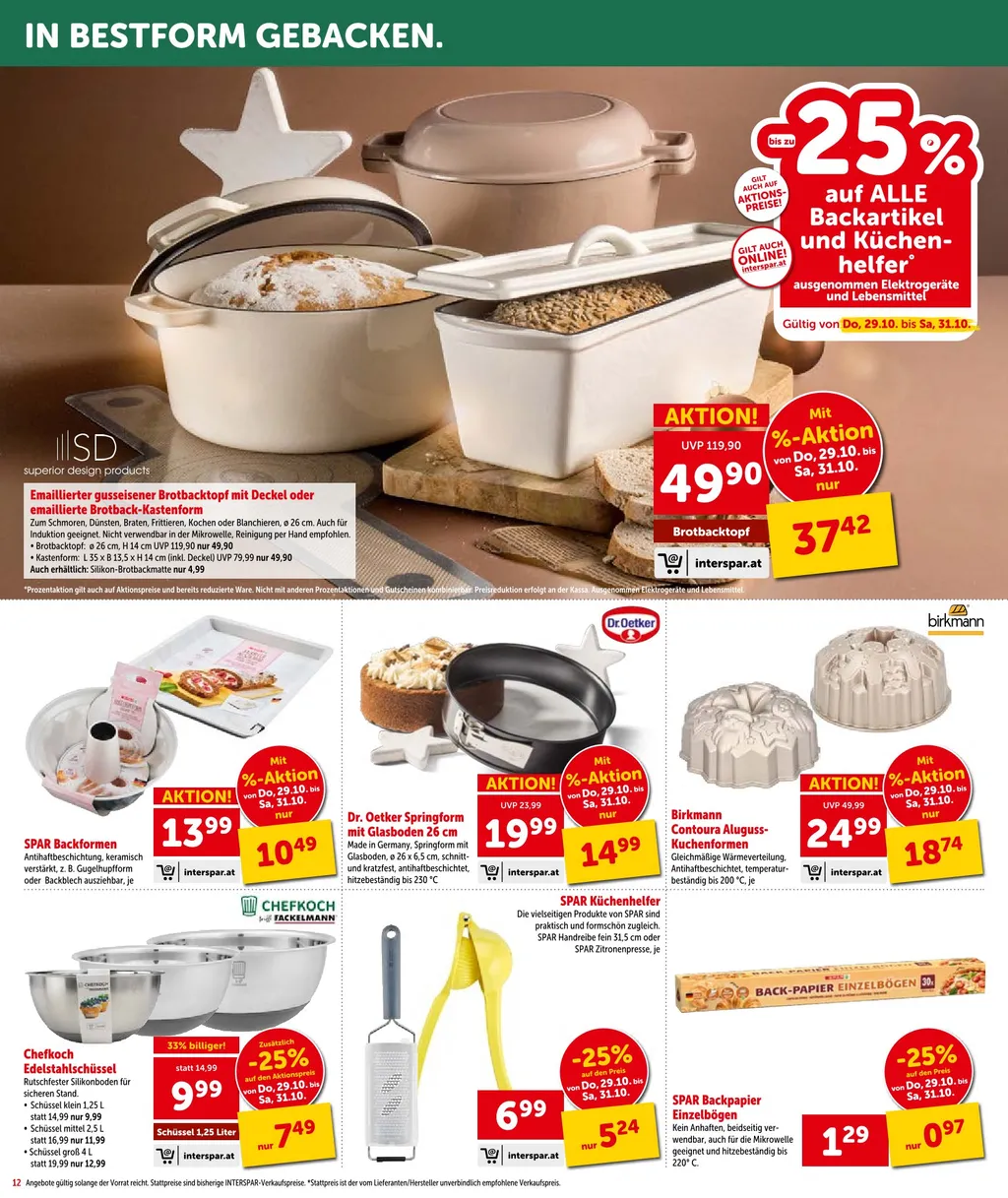 Interspar Flugblatt ab 29.10.2026 (Donnerstag)
