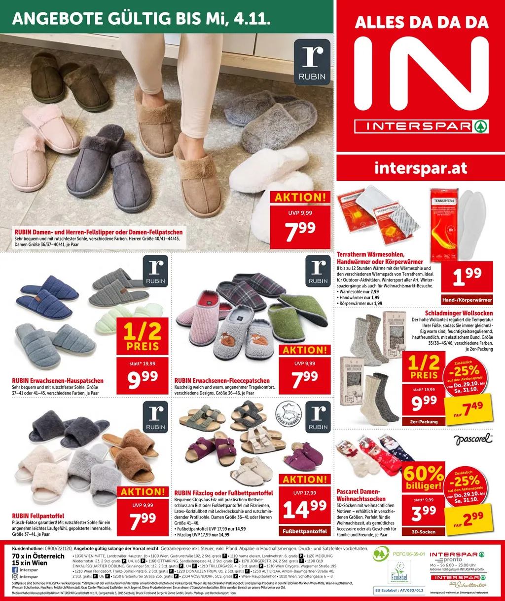 Interspar Flugblatt ab 29.10.2026 (Donnerstag)