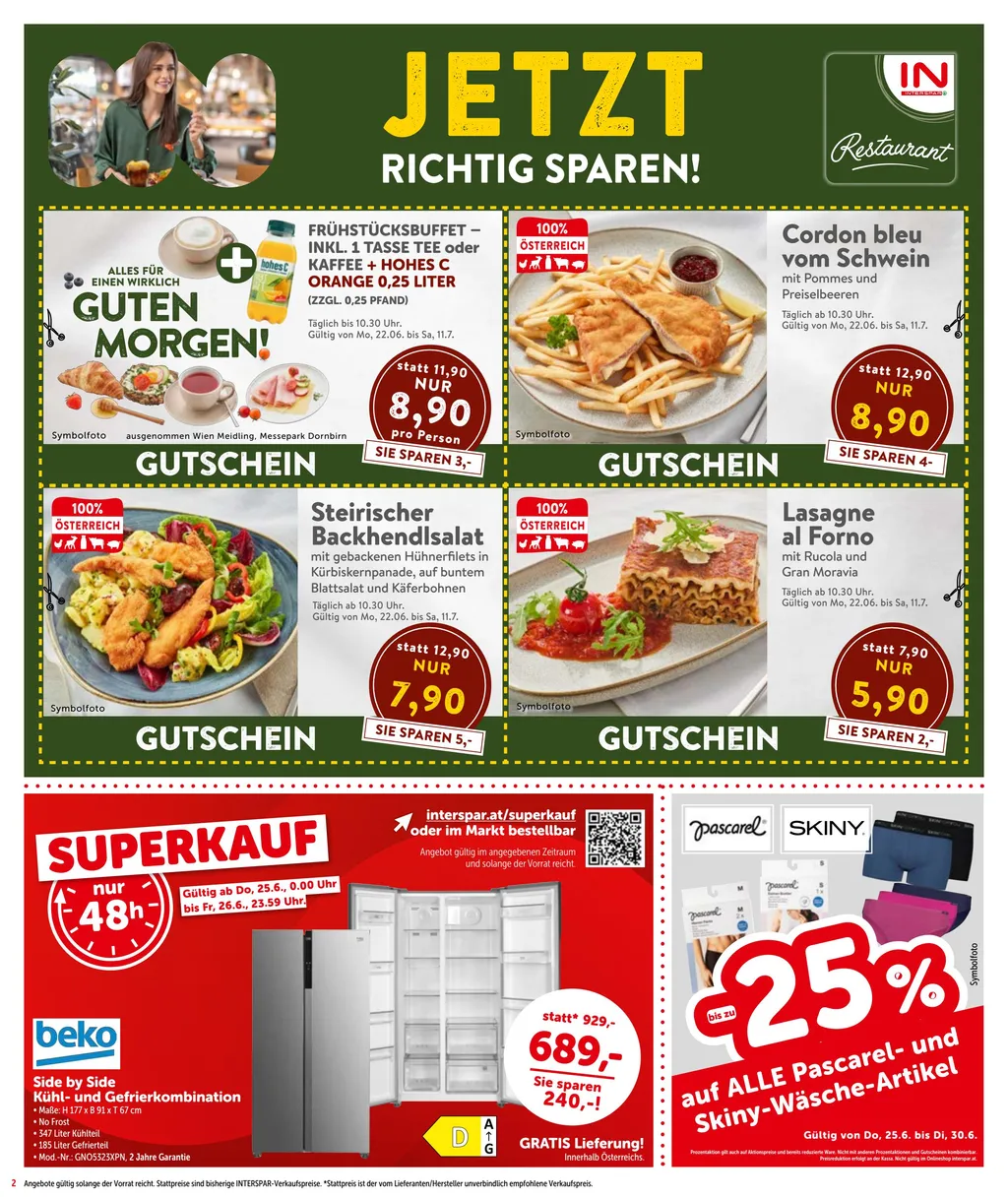 Interspar Flugblatt ab 25.06.2026 (Donnerstag)