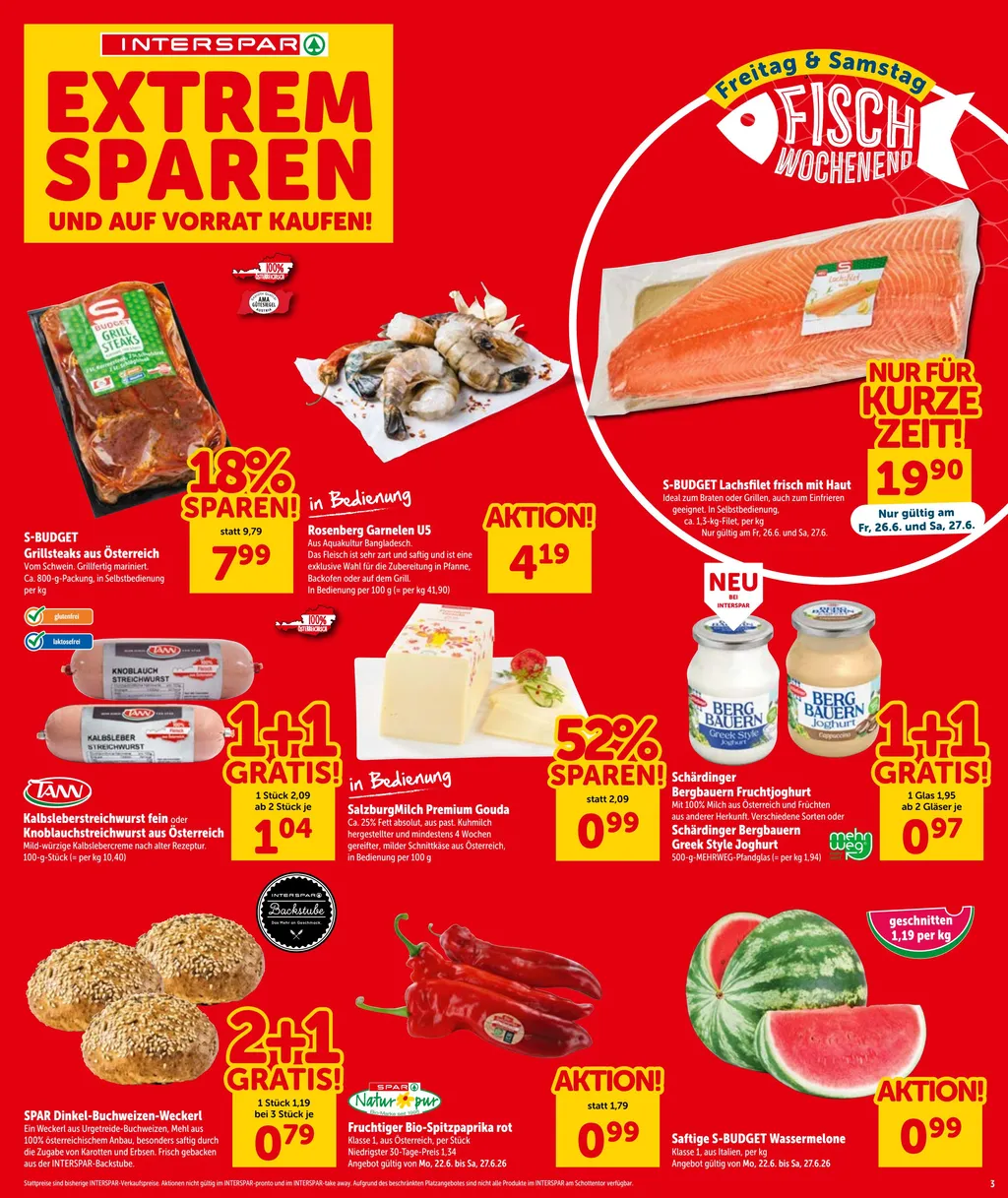 Interspar Flugblatt ab 25.06.2026 (Donnerstag)