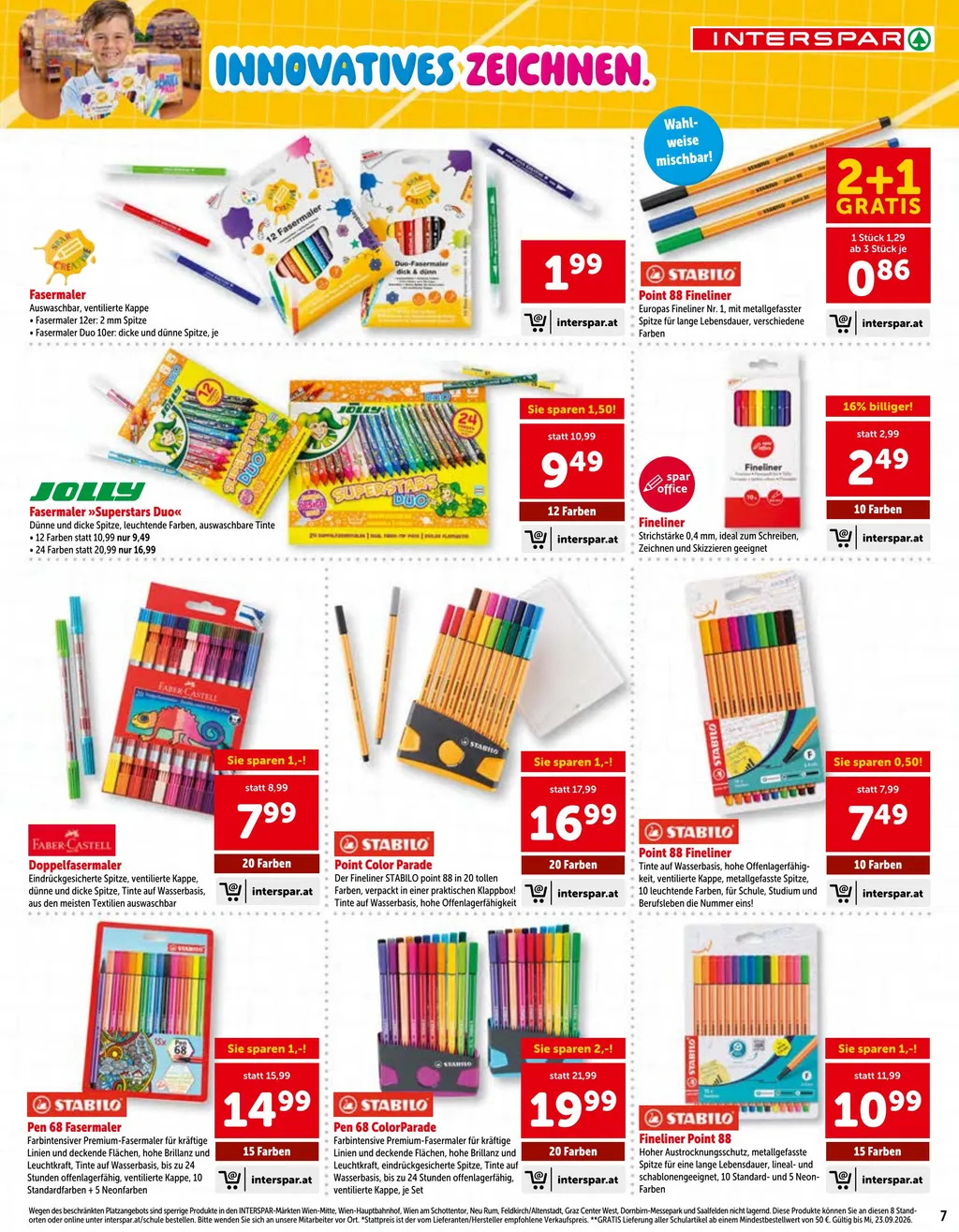 Interspar Schule Flugblatt ab 25.06.2026 (Donnerstag)