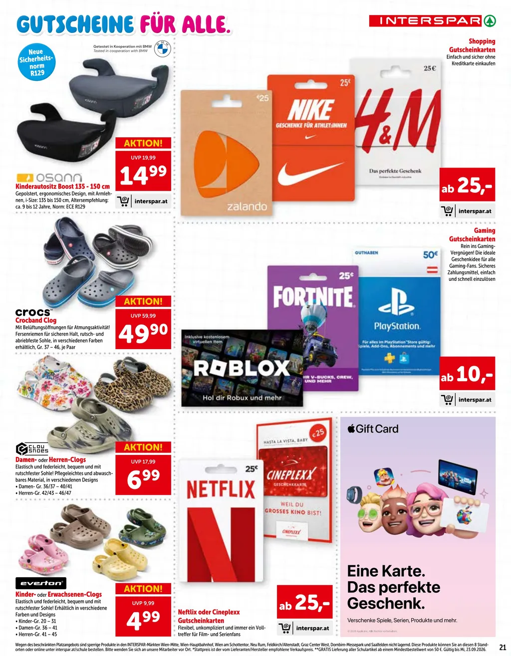Interspar Schule Flugblatt ab 25.06.2026 (Donnerstag)