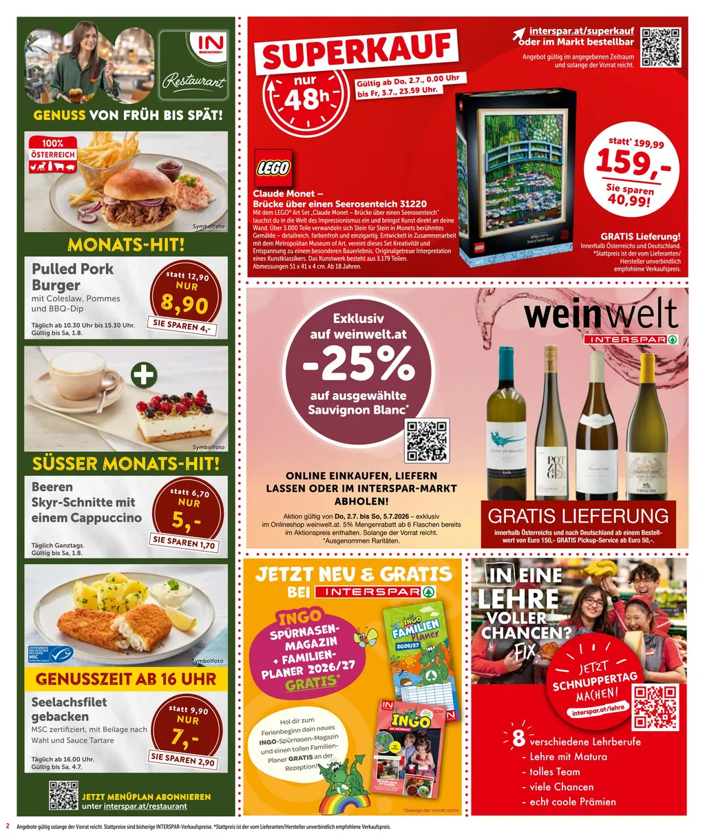 Interspar Flugblatt ab 01.07.2026 (Mittwoch)