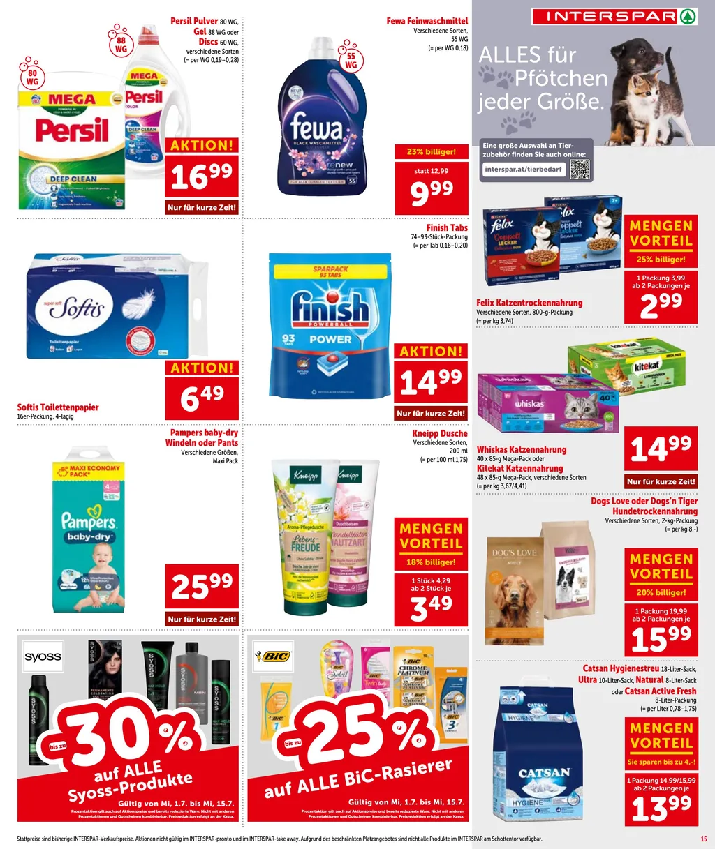 Interspar Flugblatt ab 01.07.2026 (Mittwoch)