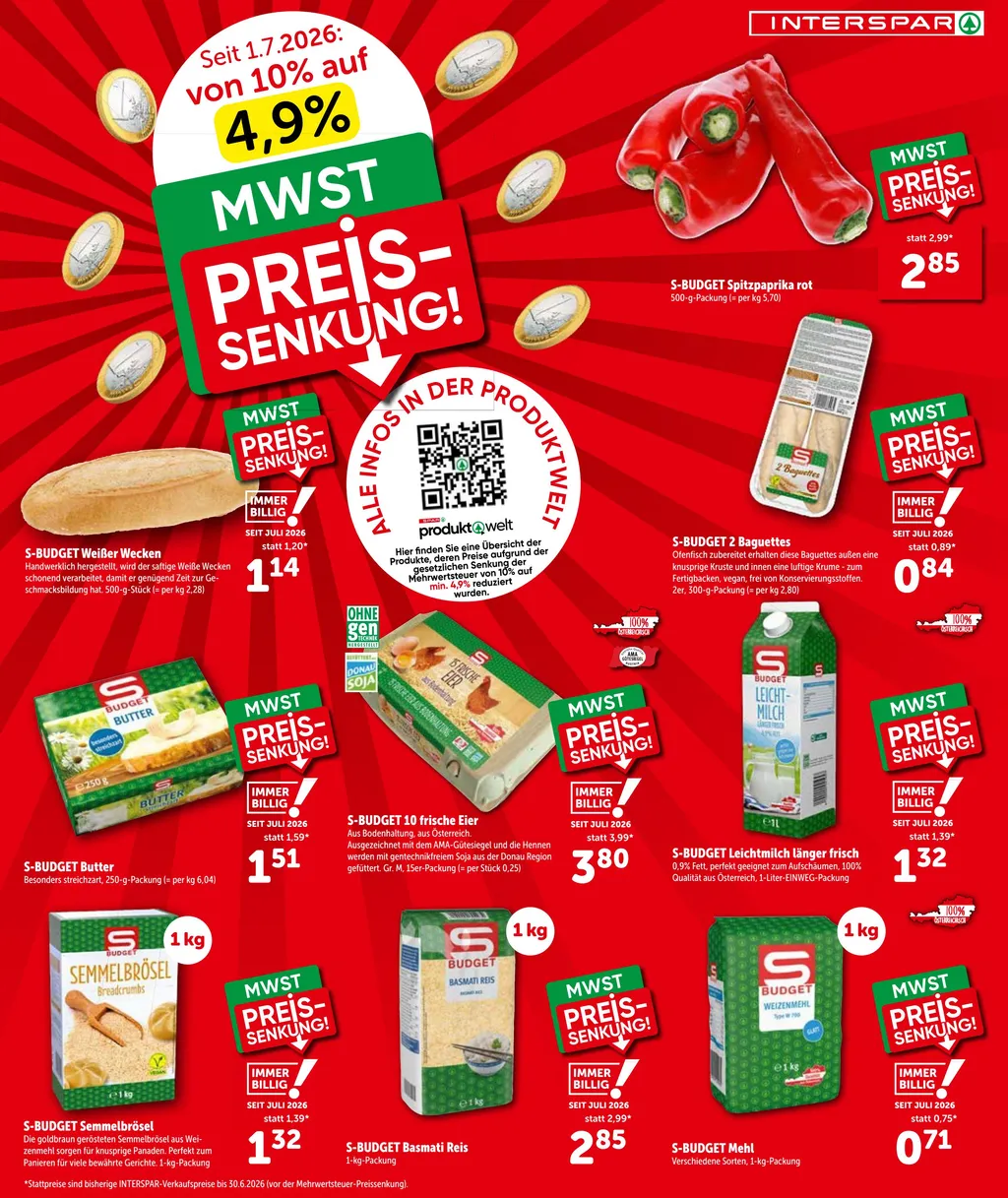 Interspar Flugblatt ab 09.07.2026 (Donnerstag)