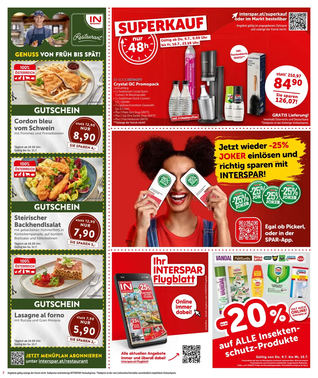Interspar Flugblatt ab 09.07.2026 (Donnerstag)
