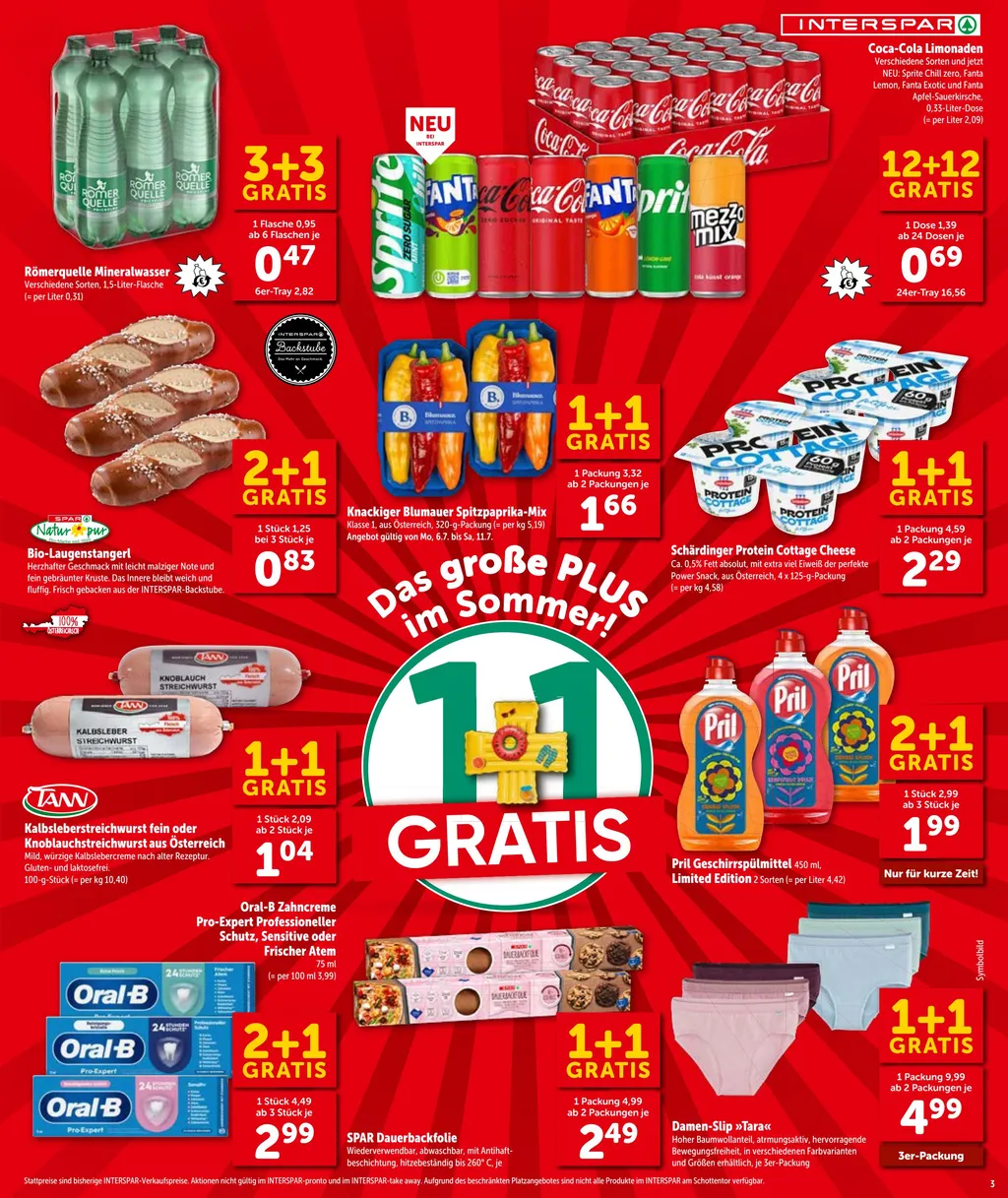 Interspar Flugblatt ab 09.07.2026 (Donnerstag)