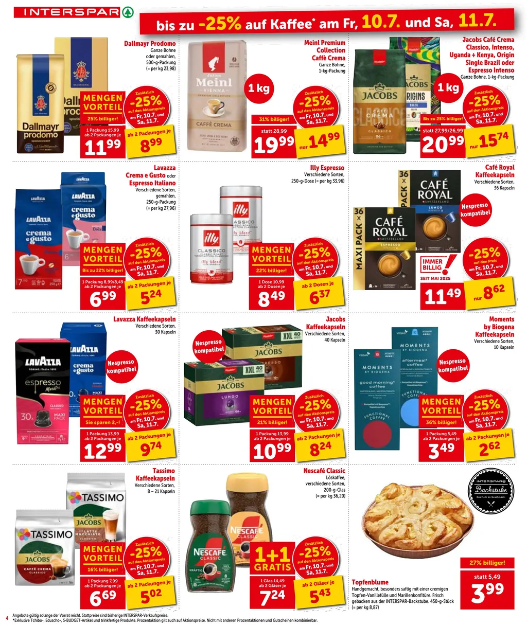 Interspar Flugblatt ab 09.07.2026 (Donnerstag)