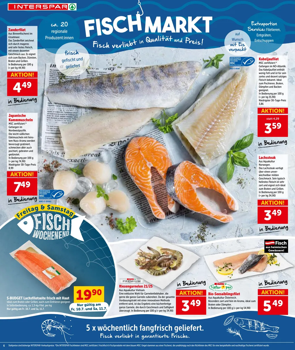 Interspar Flugblatt ab 09.07.2026 (Donnerstag)