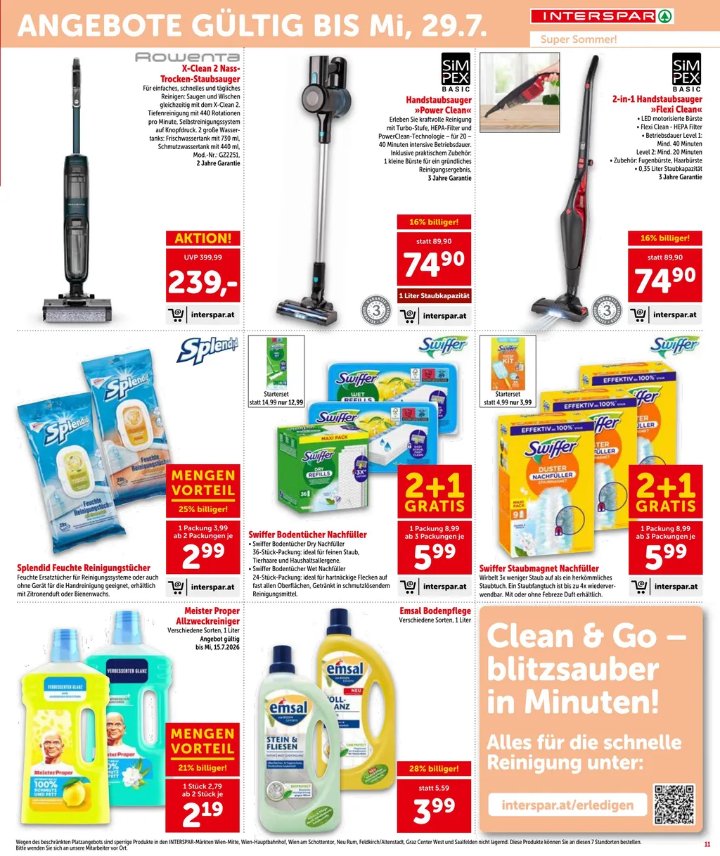 Interspar Flugblatt ab 09.07.2026 (Donnerstag)