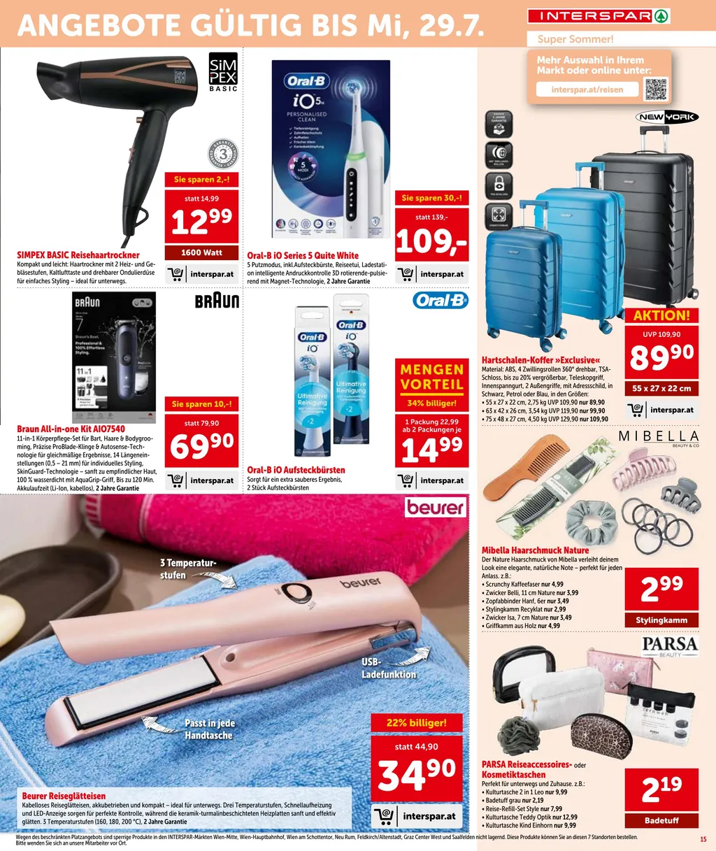 Interspar Flugblatt ab 09.07.2026 (Donnerstag)