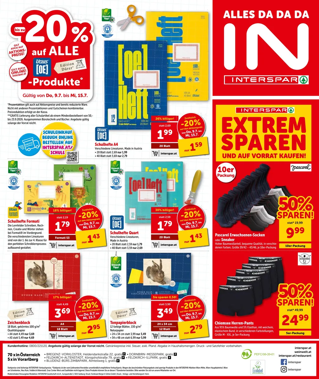 Interspar Flugblatt ab 09.07.2026 (Donnerstag)