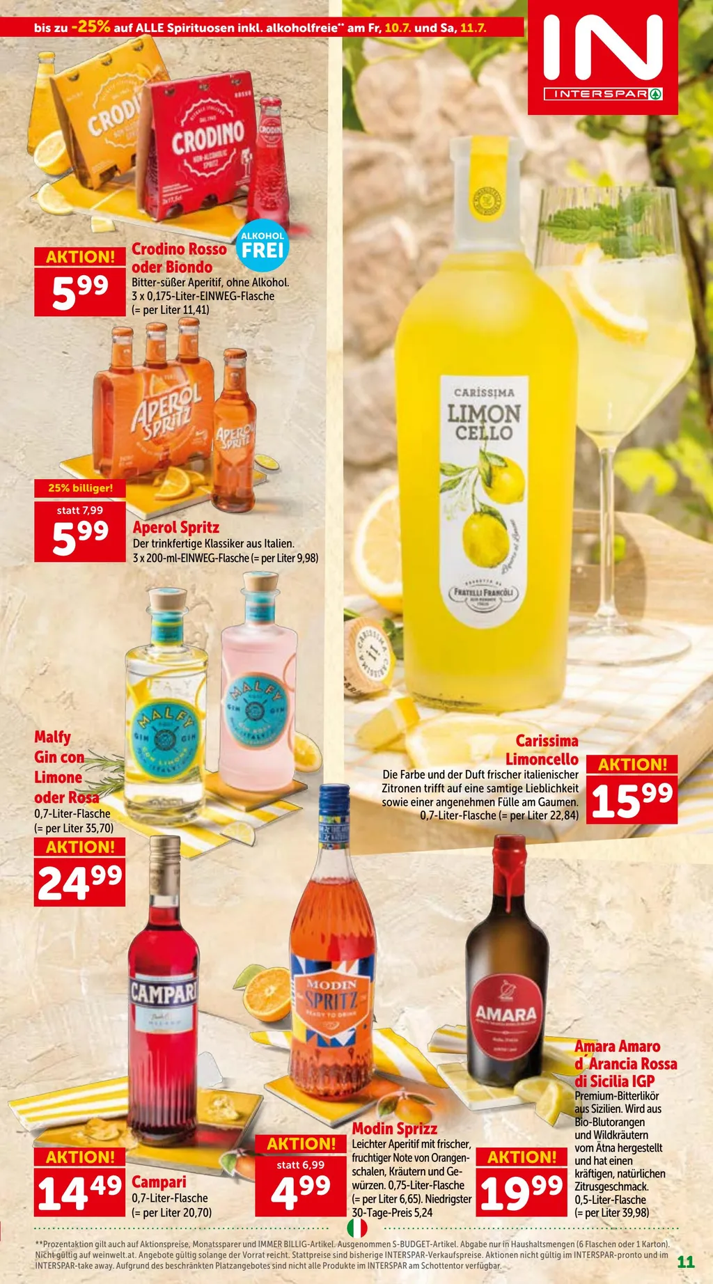 Interspar Italien Flugblatt ab 01.07.2026 (Mittwoch)