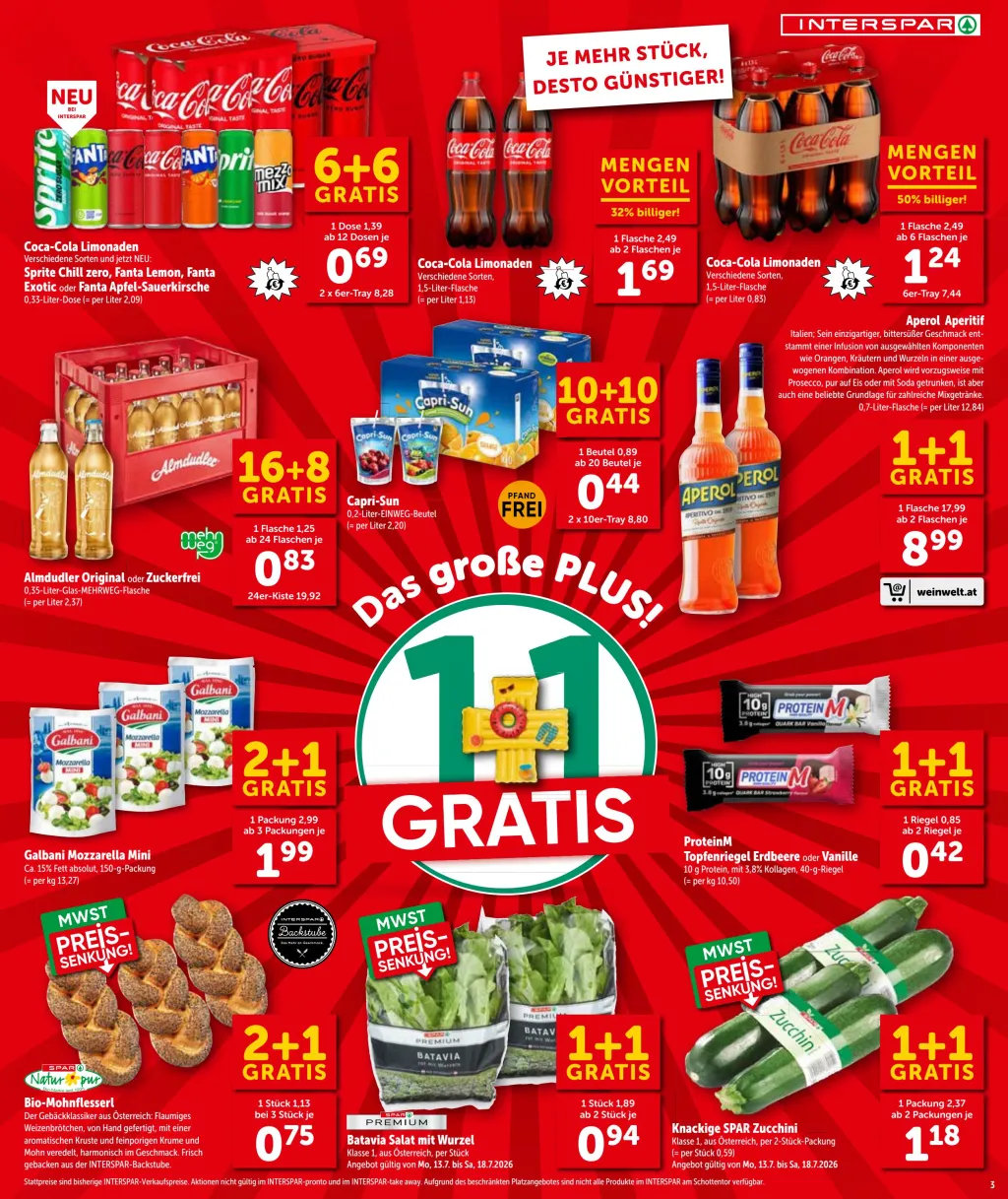 Interspar Flugblatt ab 16.07.2026 (Donnerstag)