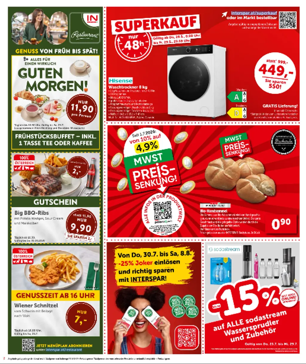 Interspar Flugblatt ab 23.07.2026 (Donnerstag)
