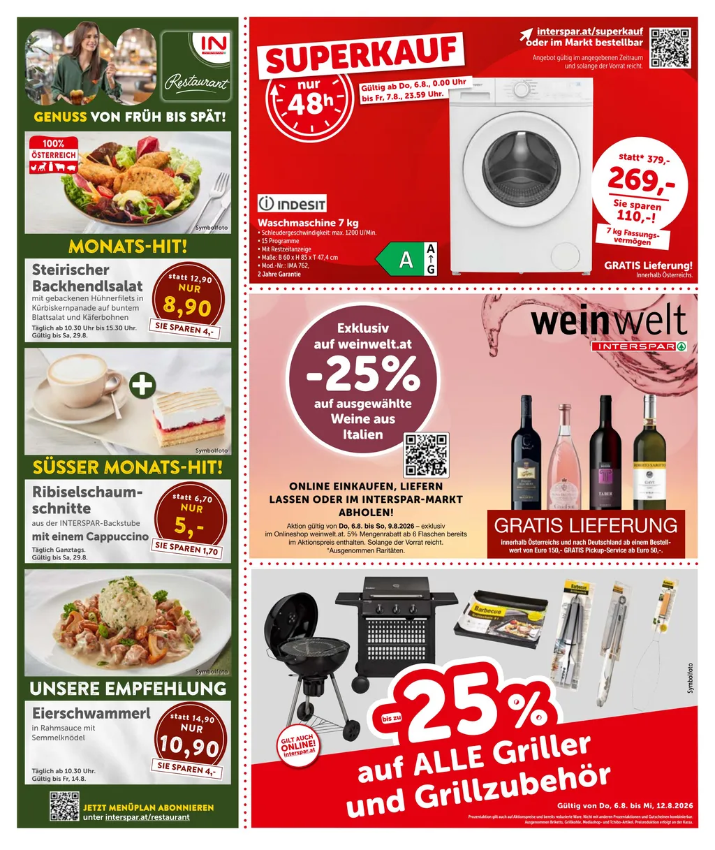 Interspar Flugblatt ab 06.08.2026 (Donnerstag)