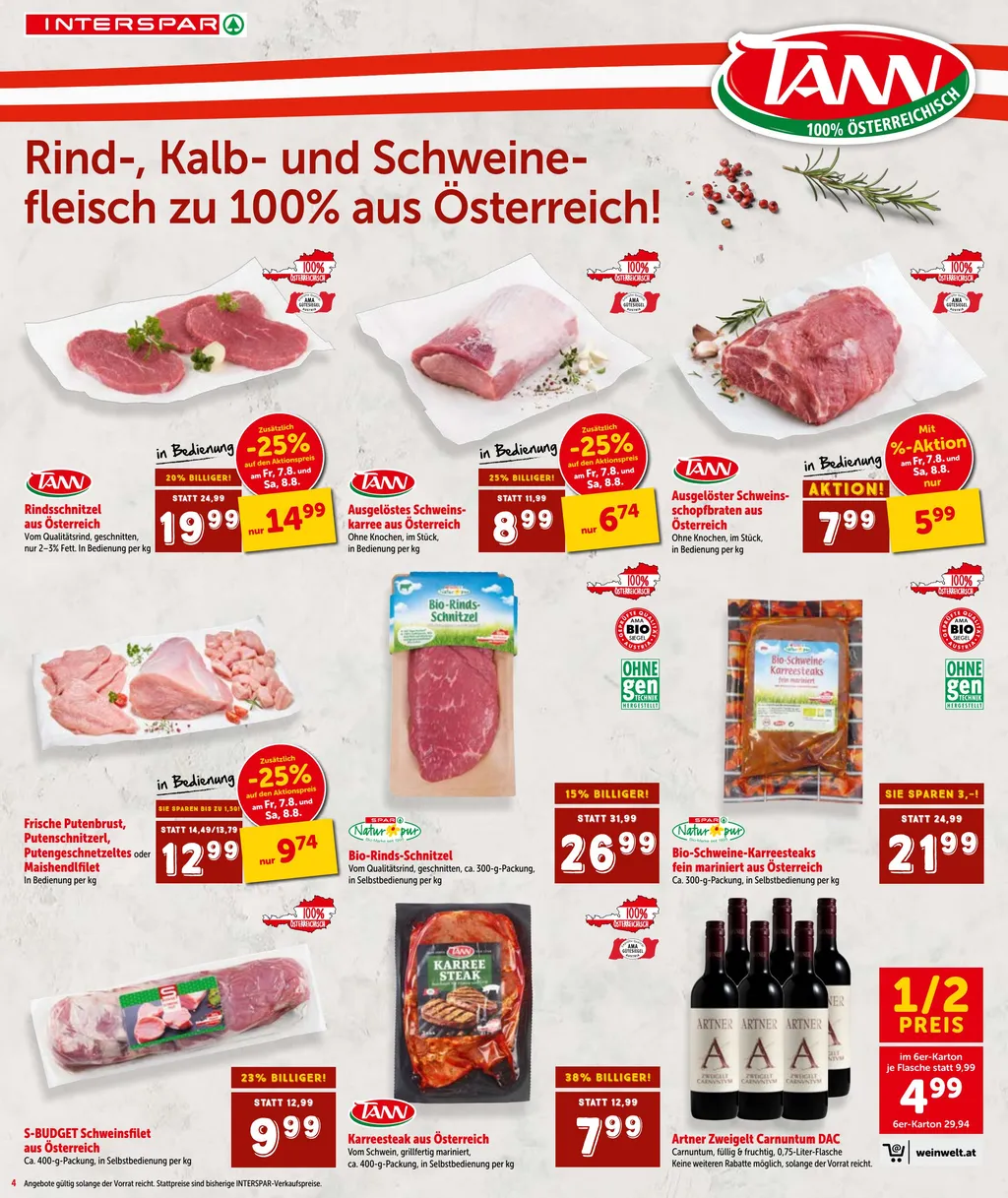 Interspar Flugblatt ab 06.08.2026 (Donnerstag)