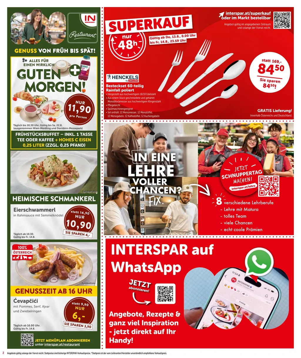 Interspar Flugblatt ab 13.08.2026 (Donnerstag)
