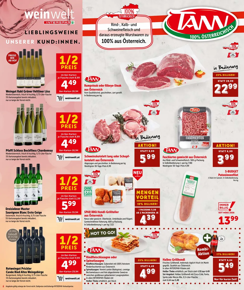Interspar Flugblatt ab 13.08.2026 (Donnerstag)