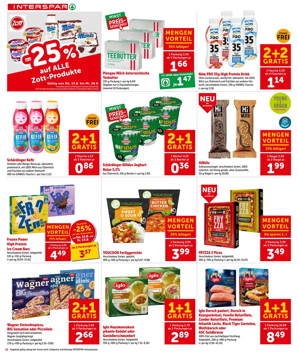 Interspar Flugblatt ab 13.08.2026 (Donnerstag)