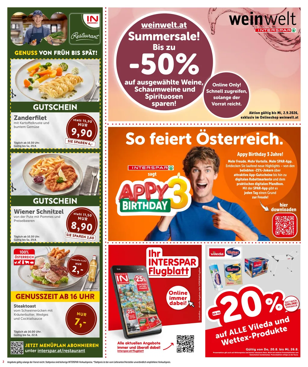 Interspar Flugblatt ab 20.08.2026 (Donnerstag)