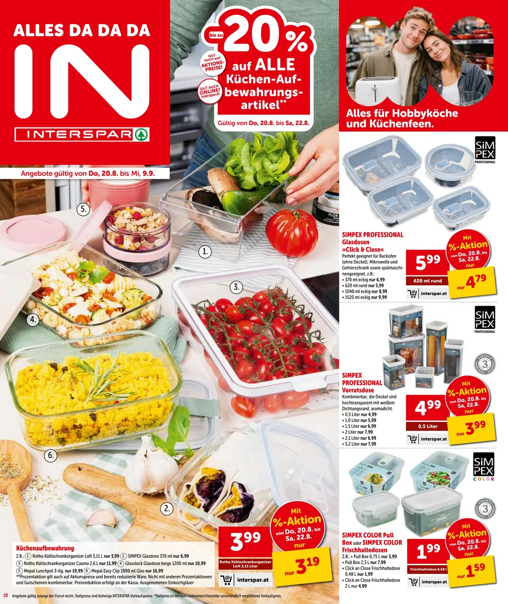 Interspar Flugblatt ab 20.08.2026 (Donnerstag)