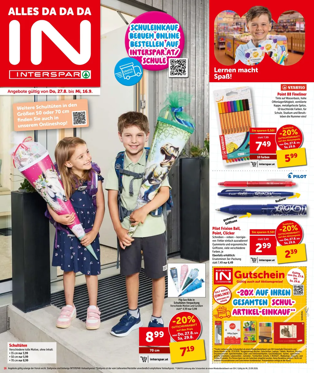 Interspar Flugblatt ab 27.08.2026 (Donnerstag)